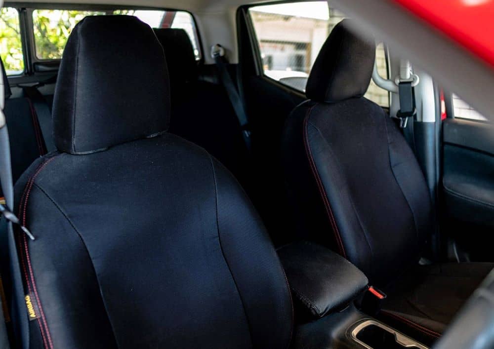 Seat covers protects your car seats from wear and tear.