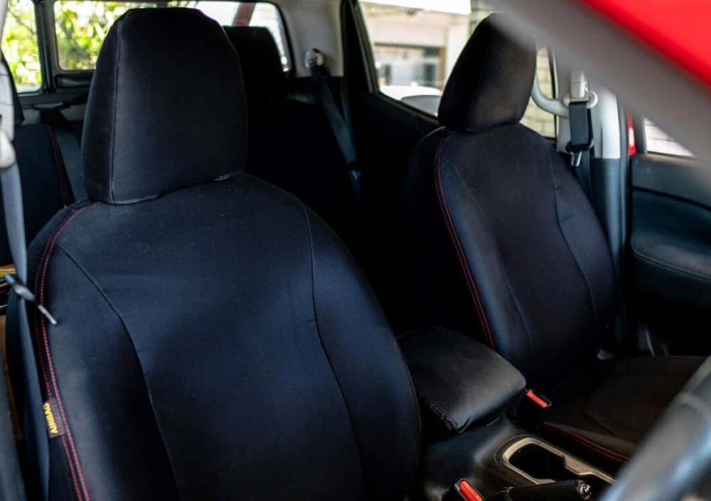 Seatmate car seat covers.